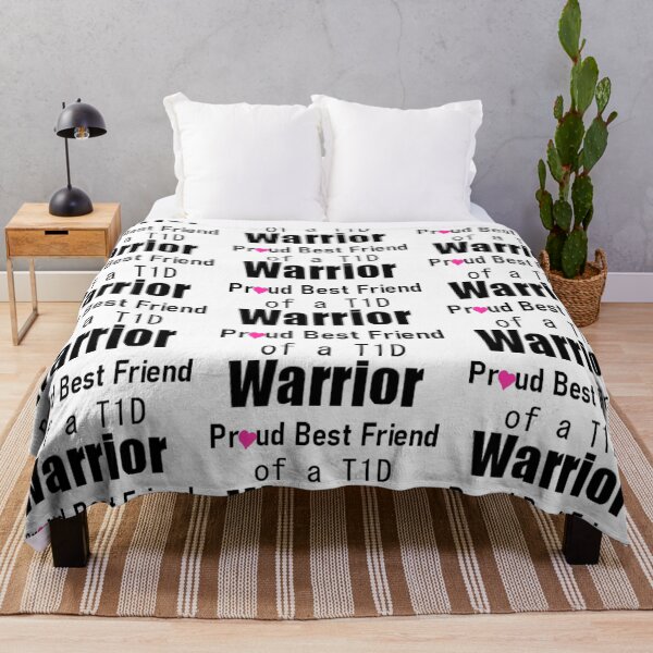 Item preview, Proud Best Friend of a T1D Warrior 2 designed and sold by CatGirl101.