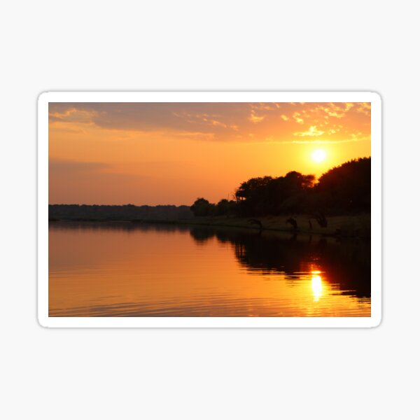 Vista previa del artículo con la obra «Río Chobe, Botswana, África», diseñado y vendido por FranWest.