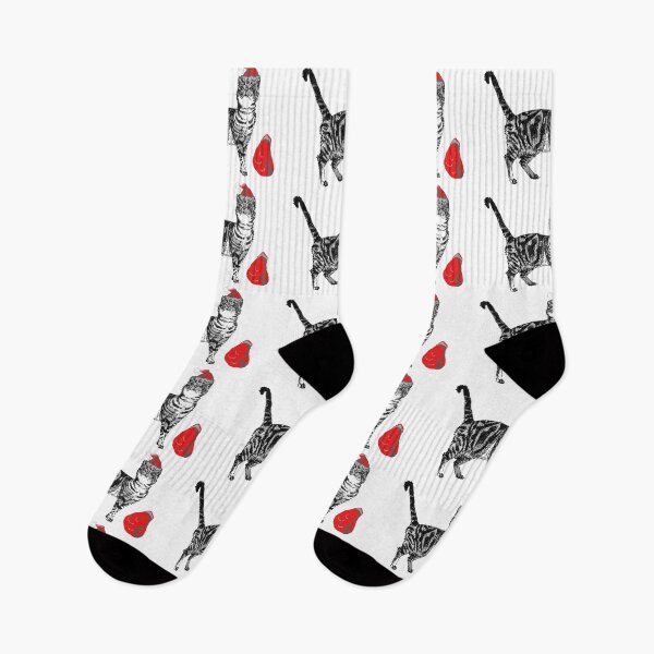 Item preview, Santa Paws Christmas Tabby Cat Is Coming To Town! designed and sold by Sarah  Rajkotwala.