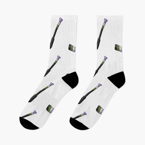Item preview, Genderqueer Hockey Goalie Pride  designed and sold by TheArtChemists.