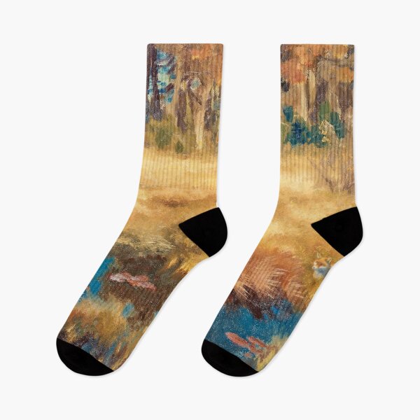 Item preview, Bruno Liljefors - Autumn Landscape with Fox designed and sold by ArtExpression.