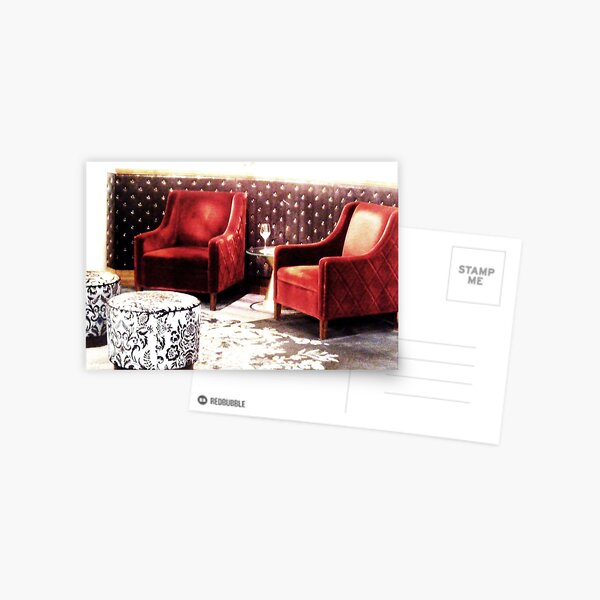 waiting for the wine tasters Postcard