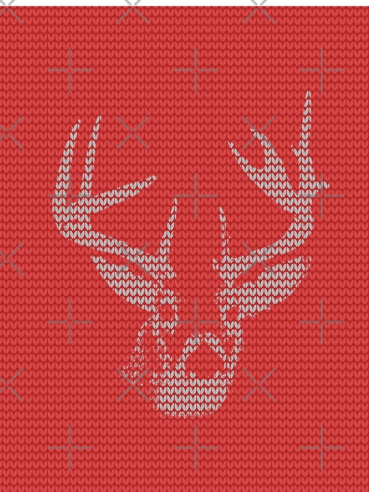 Knitted Reindeer Sweater by savesarah