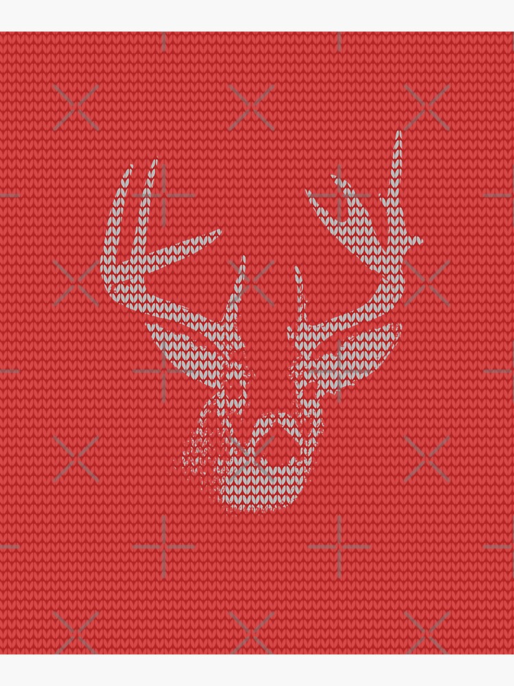 Knitted Reindeer Sweater by savesarah