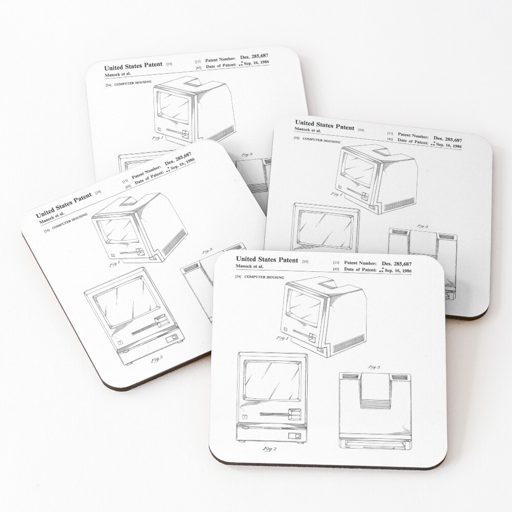 Item preview, Coasters (Set of 4) designed and sold by hackmethod.