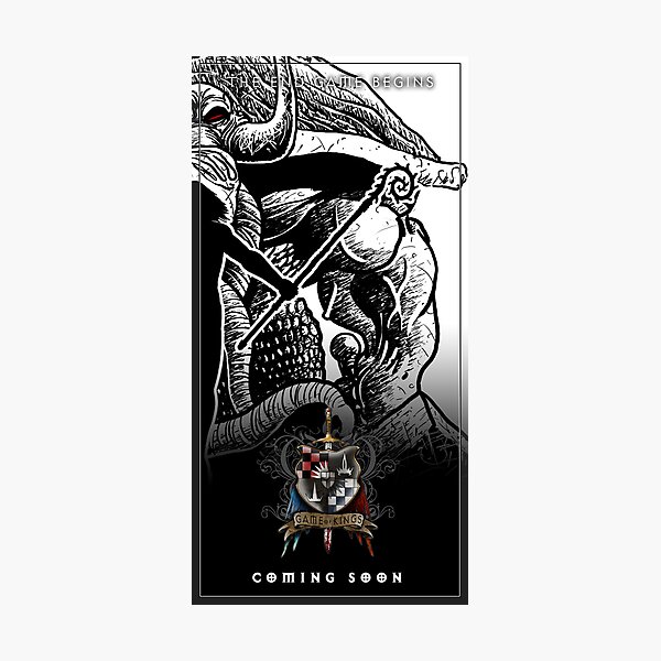 Item preview, The Game of Kings - The Endgame Begins 9 May designed and sold by GameOfKings.