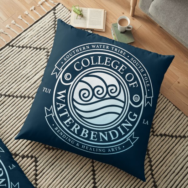 ATLA College of Waterbending: Avatar Inspired-Design Floor Pillow