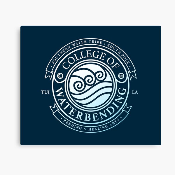 ATLA College of Waterbending: Avatar Inspired-Design Canvas Print
