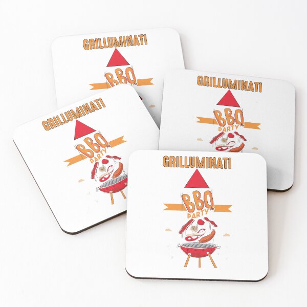 Item preview, BBQ Party Grilluminati. designed and sold by emphatic.