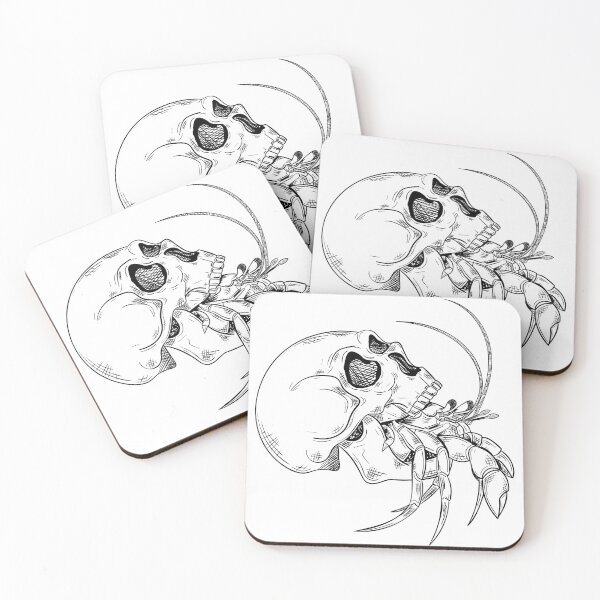Item preview, Hermit Crab Skull designed and sold by blue-loulou.