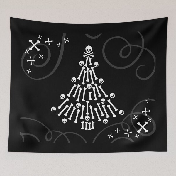 Item preview, Gothic Bones Christmas Tree designed and sold by OpheliaThree.