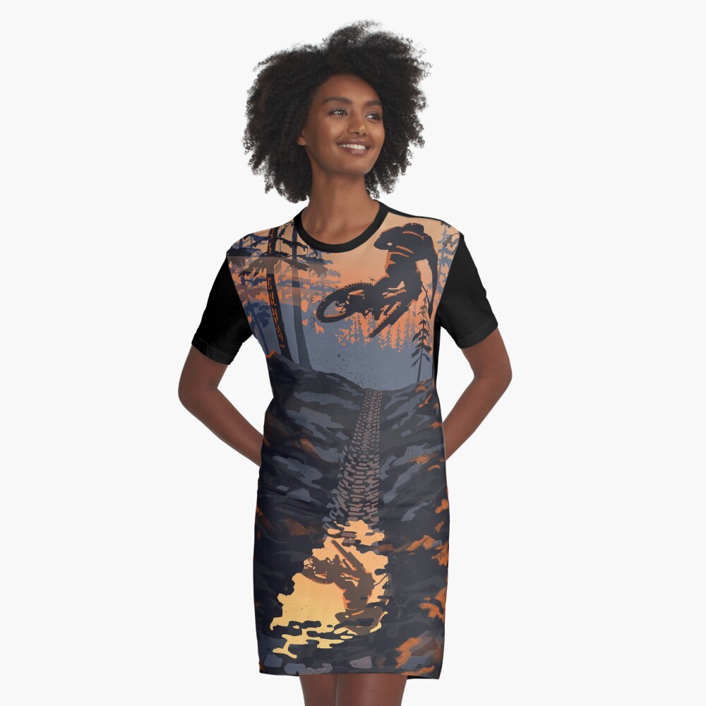 Item preview, Graphic T-Shirt Dress designed and sold by SFDesignstudio.