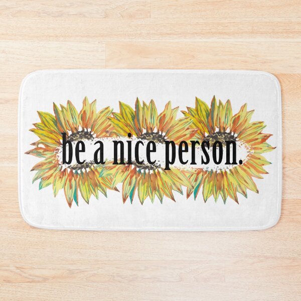 Item preview, Be a nice person Sunflower designed and sold by susserain.
