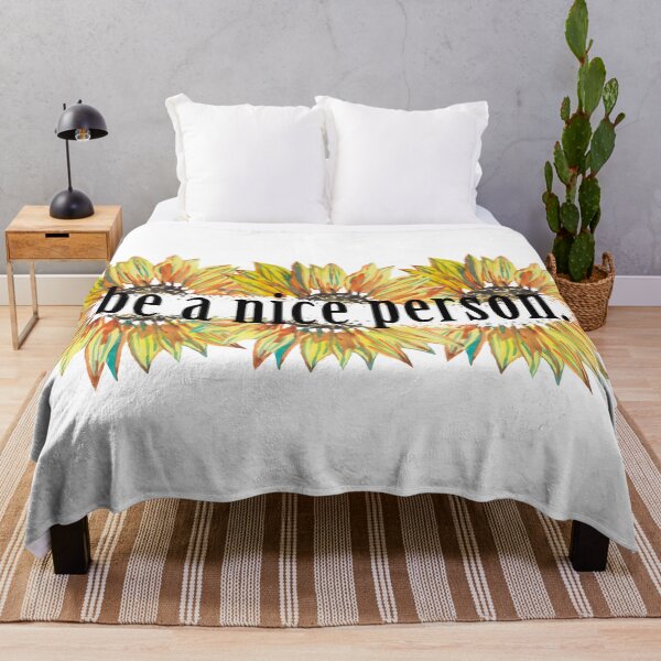 Item preview, Be a nice person Sunflower designed and sold by susserain.