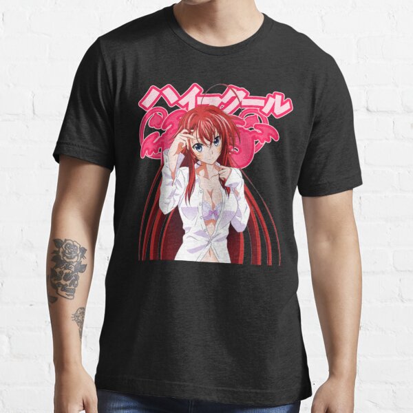 High School Funny Anime DxD Rias Gremory Retro Character Kids T-Shirt