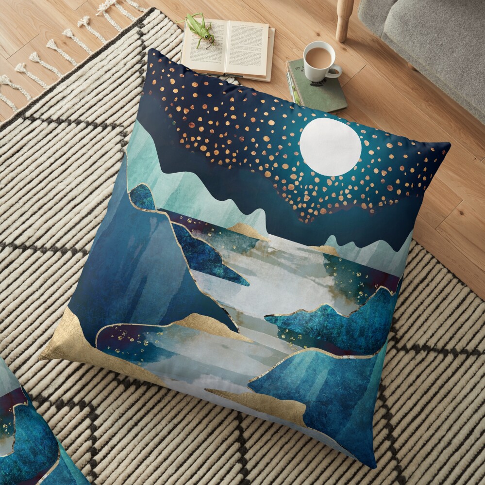 Moon Glow Floor Pillow