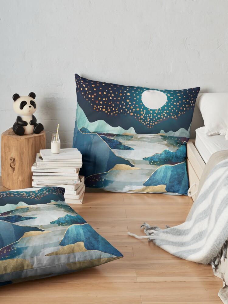 Alternate view of Moon Glow Floor Pillow