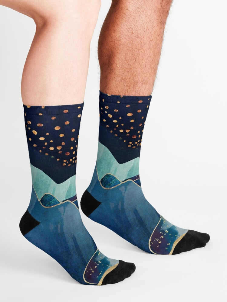 Alternate view of Moon Glow Socks