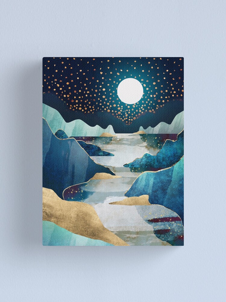 Alternate view of Moon Glow Canvas Print