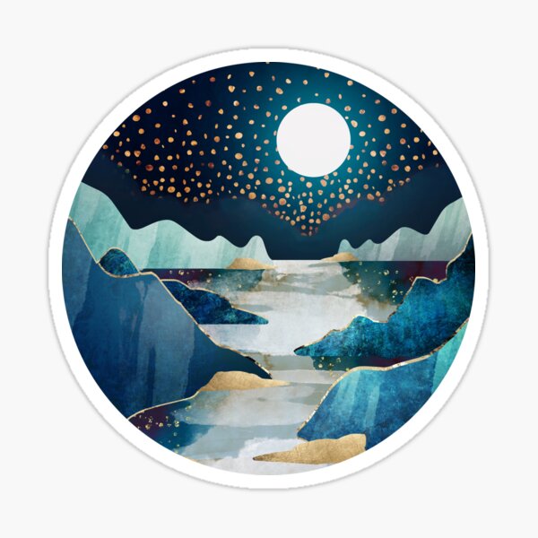 Moon Stickers | Redbubble