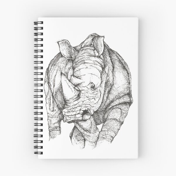Item preview, Rhino Pen Sketch designed and sold by ECLECTICimprint.
