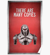 There are many copies Poster