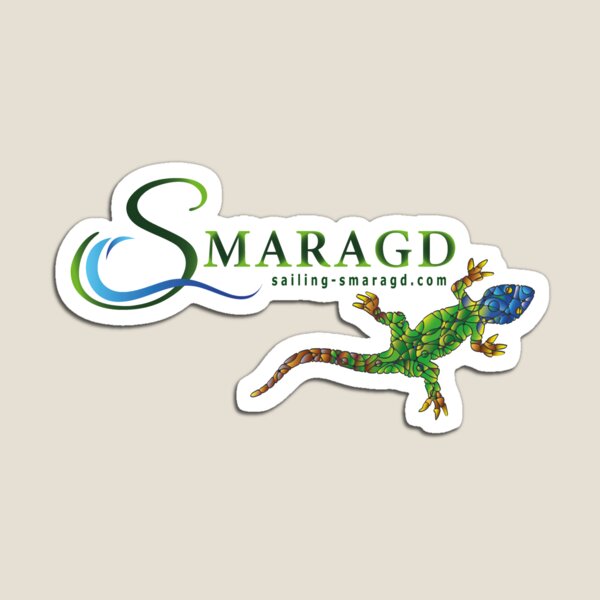 Smaragdeidechse Magnet