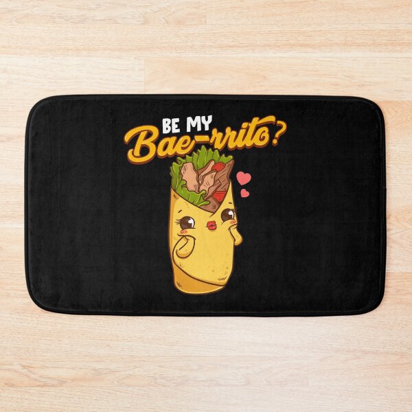Item preview, Cute & Funny Be My Bae-rrito Bae Burrito Pun designed and sold by perfectpresents.