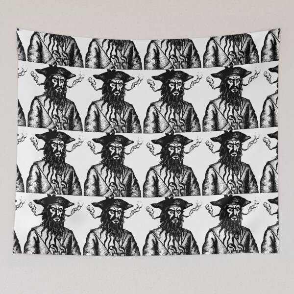 Item preview, Blackbeard the Pirate designed and sold by Vintage Designs +.