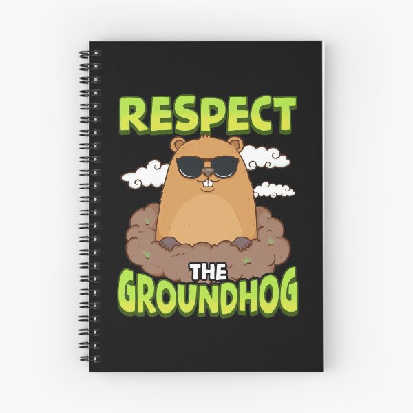 Item preview, Cute & Funny Respect The Groundhog designed and sold by perfectpresents.