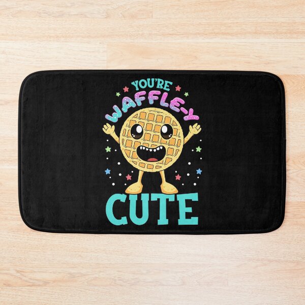 Item preview, Cute & Funny You're Waffle-y Cute Waffle Pun designed and sold by perfectpresents.