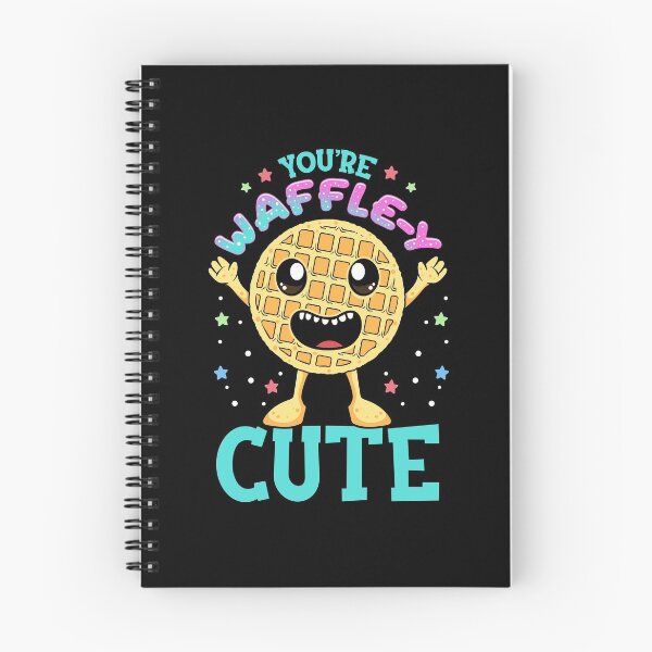 Item preview, Cute & Funny You're Waffle-y Cute Waffle Pun designed and sold by perfectpresents.