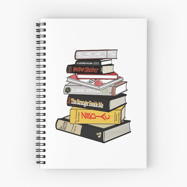 Item preview, True Crime Book Pile designed and sold by Basic  Beach.