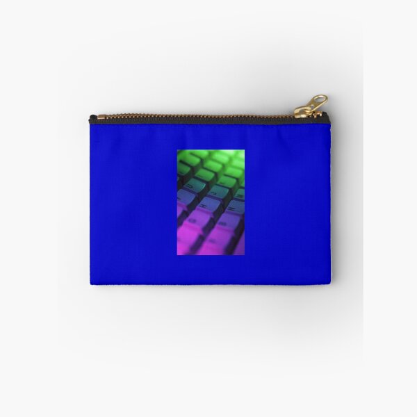 Item preview, Colorful Computer Keys with a blue frame. designed and sold by ROBERTDBROZEK.
