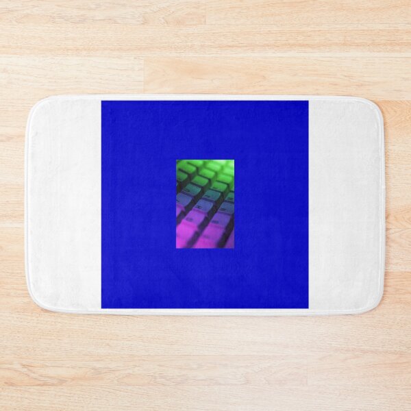 Item preview, Colorful Computer Keys with a blue frame. designed and sold by ROBERTDBROZEK.