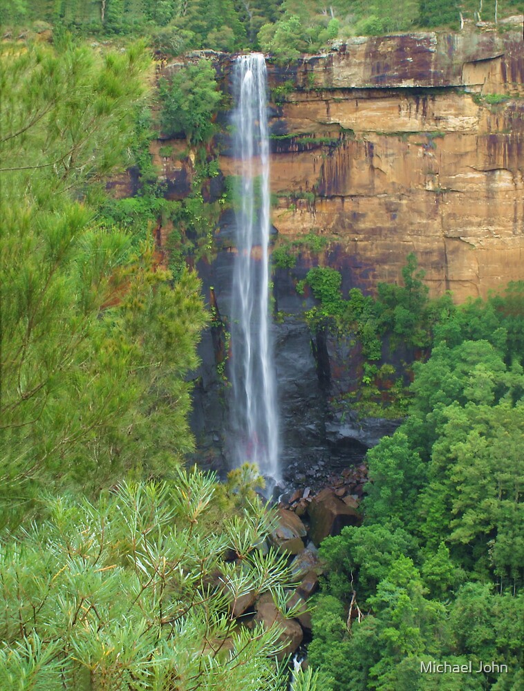 Fitzroy Falls From Jersey Lookout By Michael John Redbubble