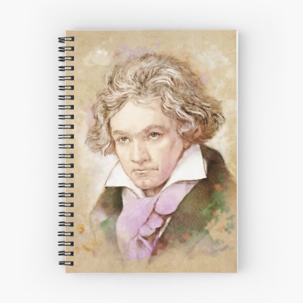Artikelvorschau, Ludwig van Beethoven im Aquarell Stil entworfen und verkauft von Bach4you.