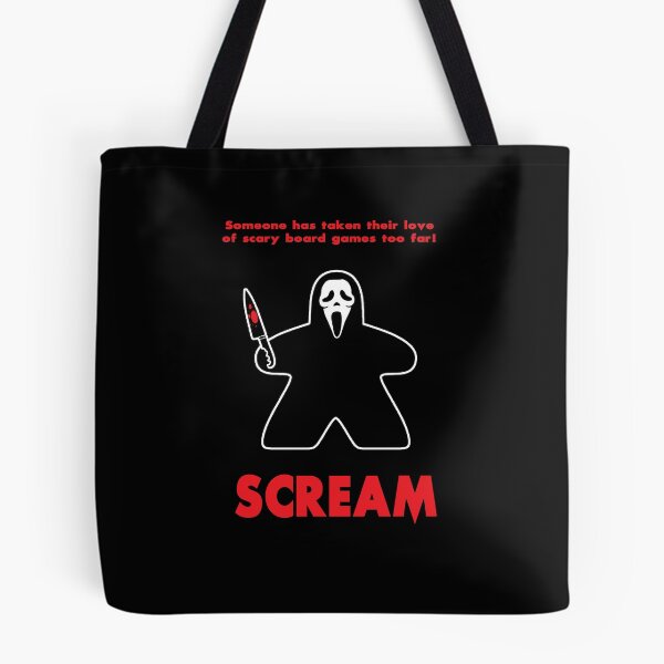Item preview, Scream Your Meeple Off! Minimal Movie Poster designed and sold by Nerfenstein.