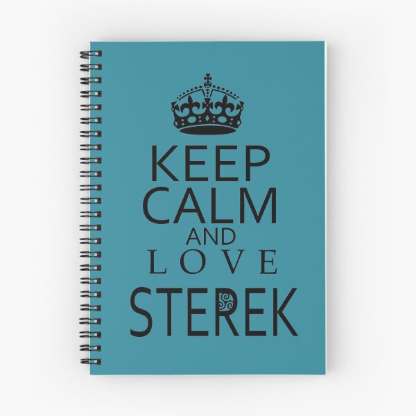 Item preview, Keep Calm and love STEREK Teen Wolf black version designed and sold by morigirl.