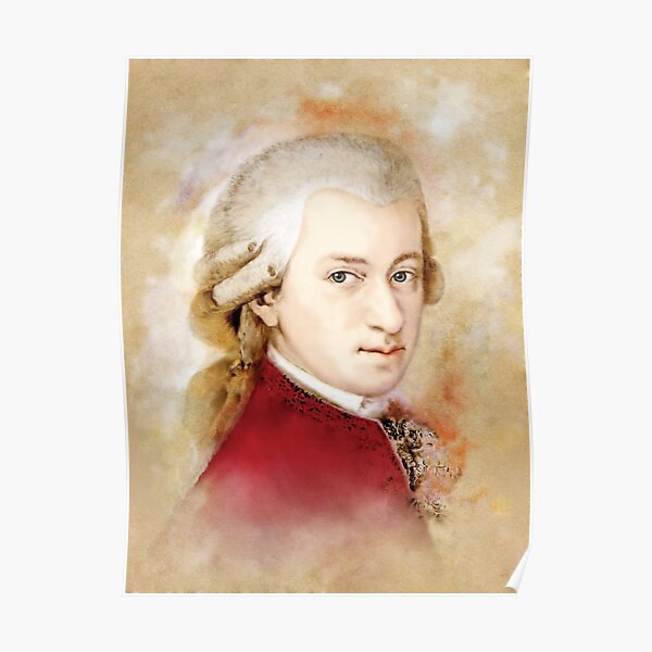 Wolfgang Amadeus Mozart Poster