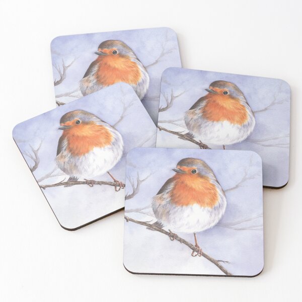 Item preview, Robin - Ruffled Feathers designed and sold by lizblackdowding.