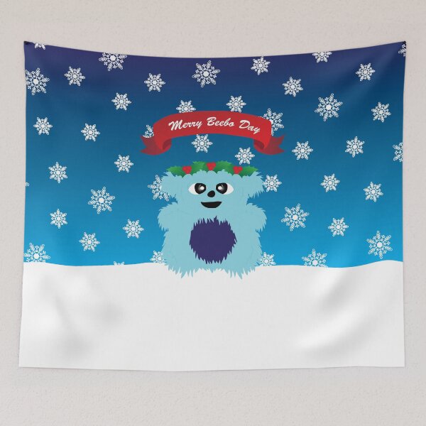 Item preview, Merry Beebo Day! designed and sold by CatsBag.