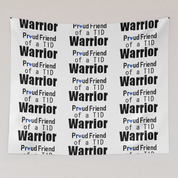 Item preview, Proud Friend of a T1D Warrior  designed and sold by CatGirl101.