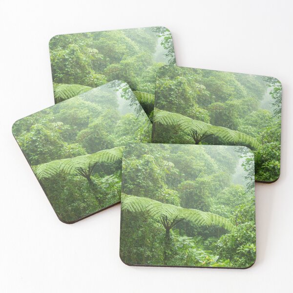 Item preview, Misty rainforest in Monteverde cloud forest reserve designed and sold by Juhku.