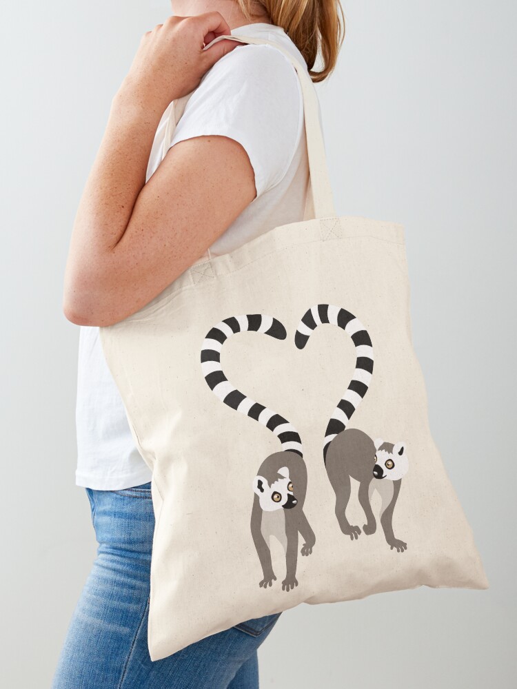 Cotton Tote Bag I Love Lemurs Cotton Tote Bag I Love Lemurs