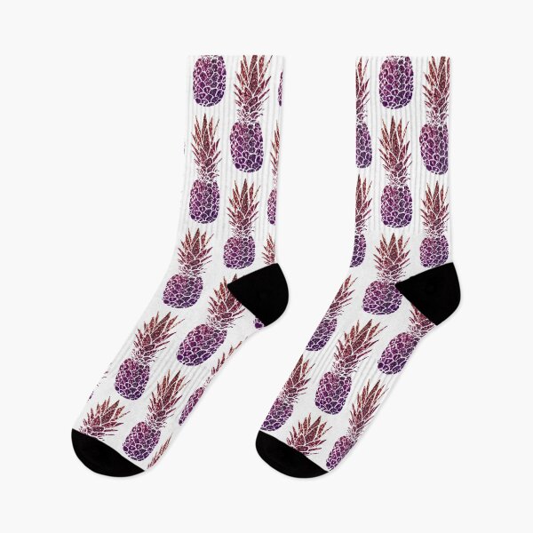 Item preview, Pink Purple Pineapple Print designed and sold by mydoodlesateme.