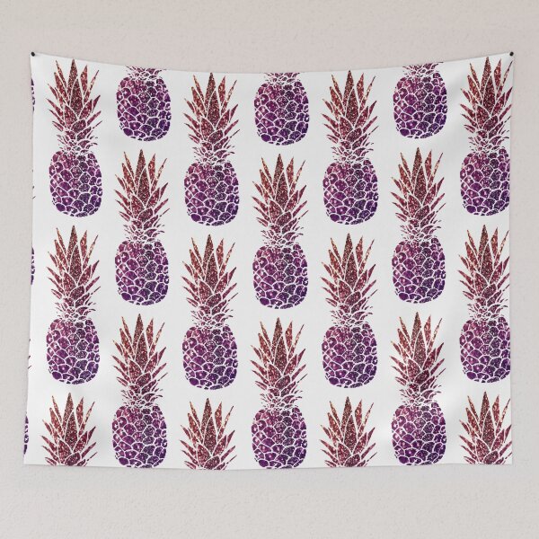 Item preview, Pink Purple Pineapple Print designed and sold by mydoodlesateme.