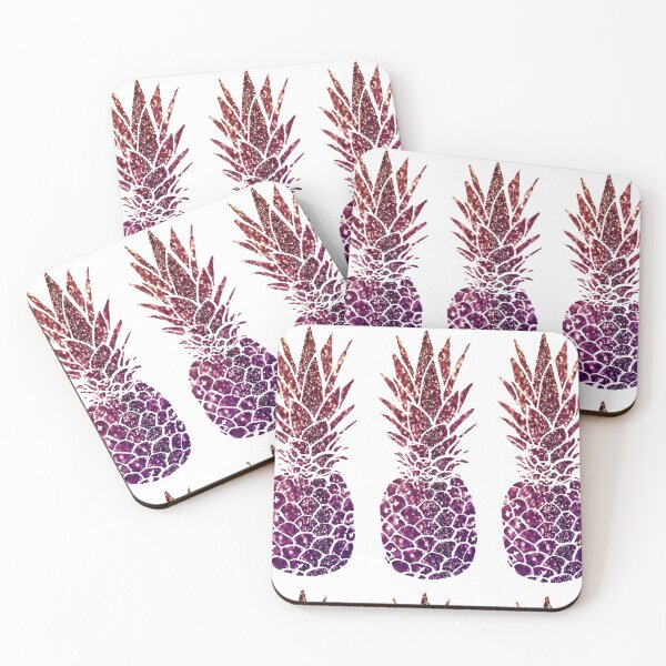 Item preview, Pink Purple Pineapple Print designed and sold by mydoodlesateme.