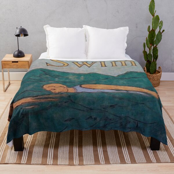 Item preview, learn to swim designed and sold by BookCoverSeeker.