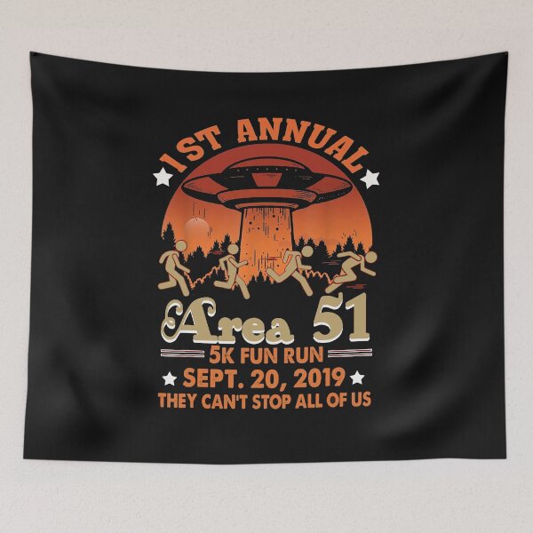 Item preview, Area 51 Fun Run designed and sold by Funny Tee.